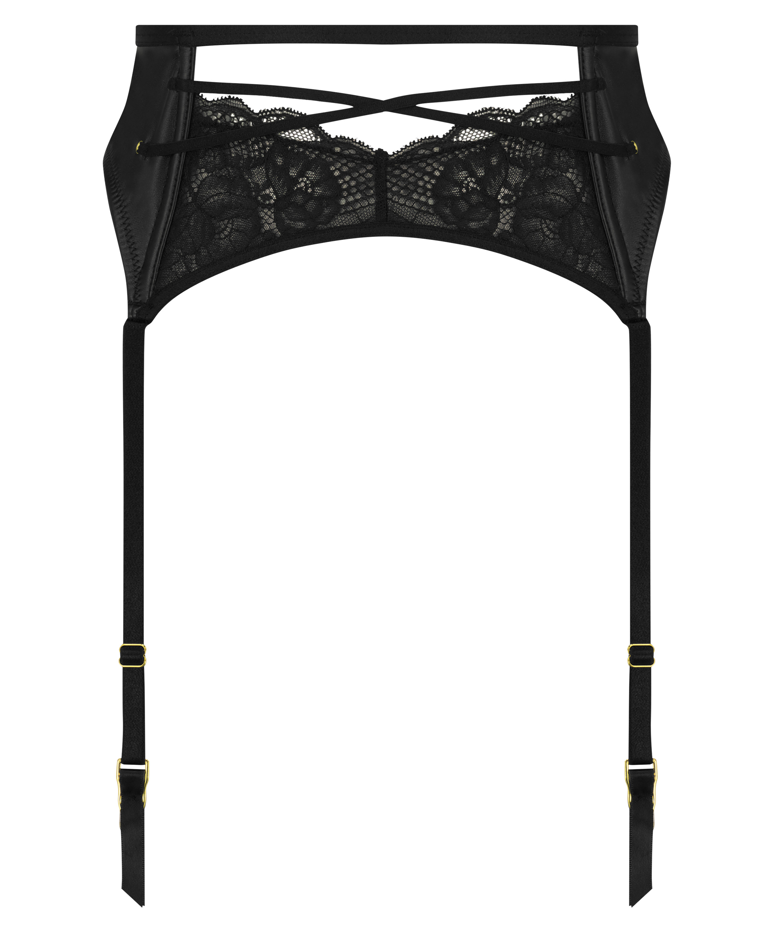 Jarretel Melissa, Zwart, main