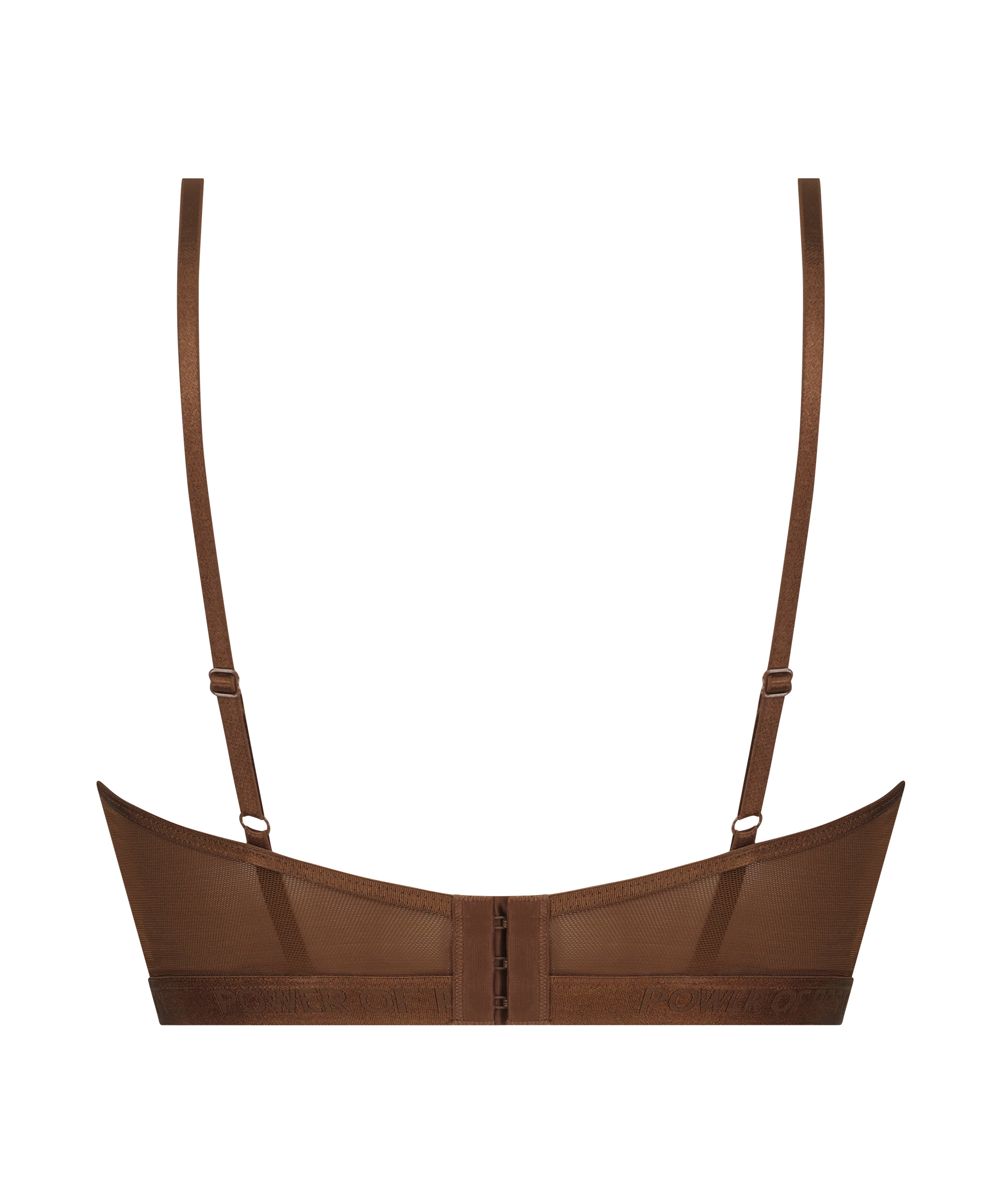 Niet-voorgevormde longline beugel bh Honey, Bruin, main