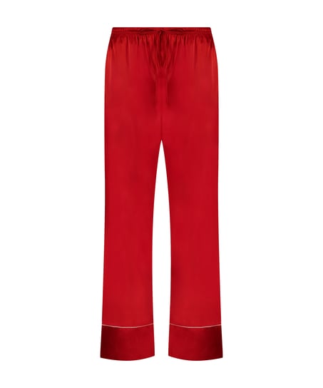 Broek Satijn, Rood