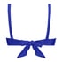 Triangel bikinitop Santorini, Blauw