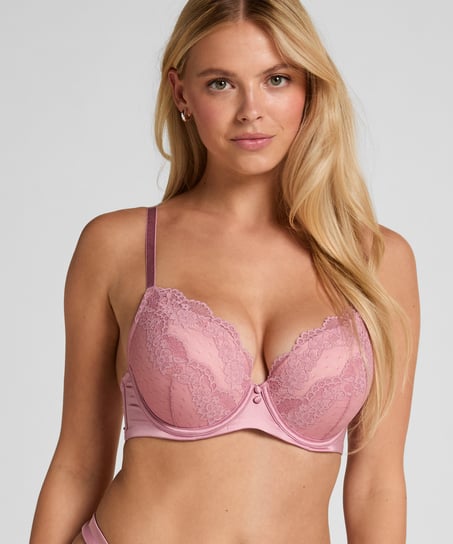 Soutien-gorge push-up Laila, Rose