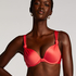 Haut de bikini à armatures préformé Luxe Taille E +, Rouge