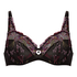 Soutien-gorge à armatures non-préformé Lily, Noir