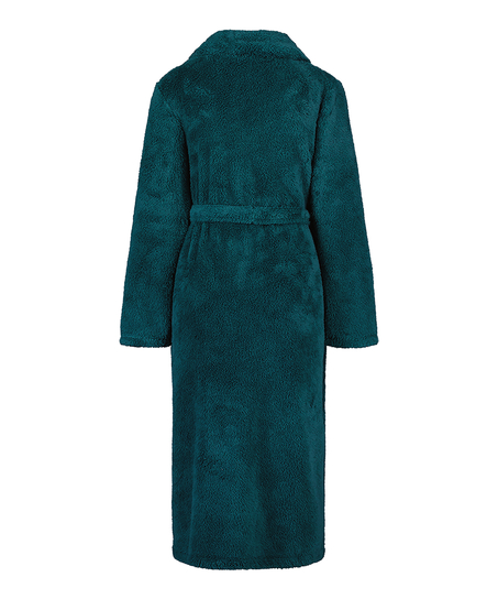 Peignoir Fleece, Bleu