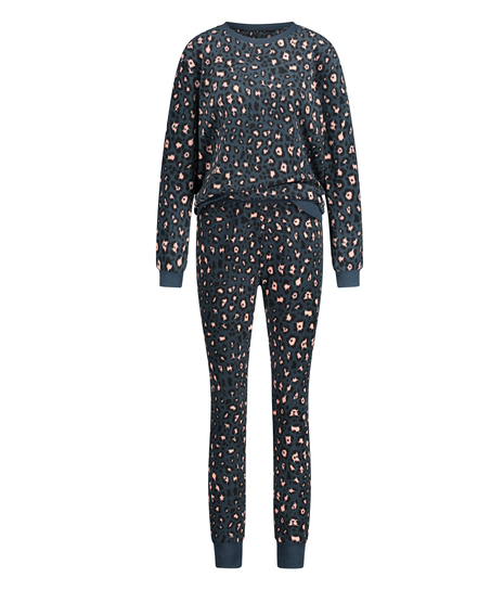 Pyjama avec sac, Bleu