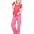 Pyjama pants Renese Butterfly, Rood