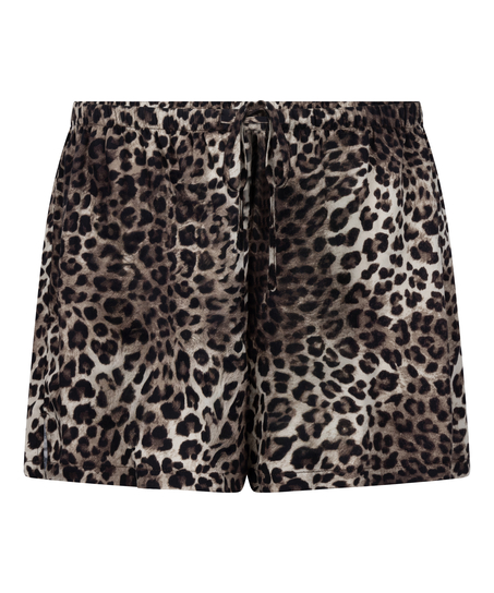 Short Satin, Zwart