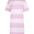 Chemise de nuit col rond, Rose