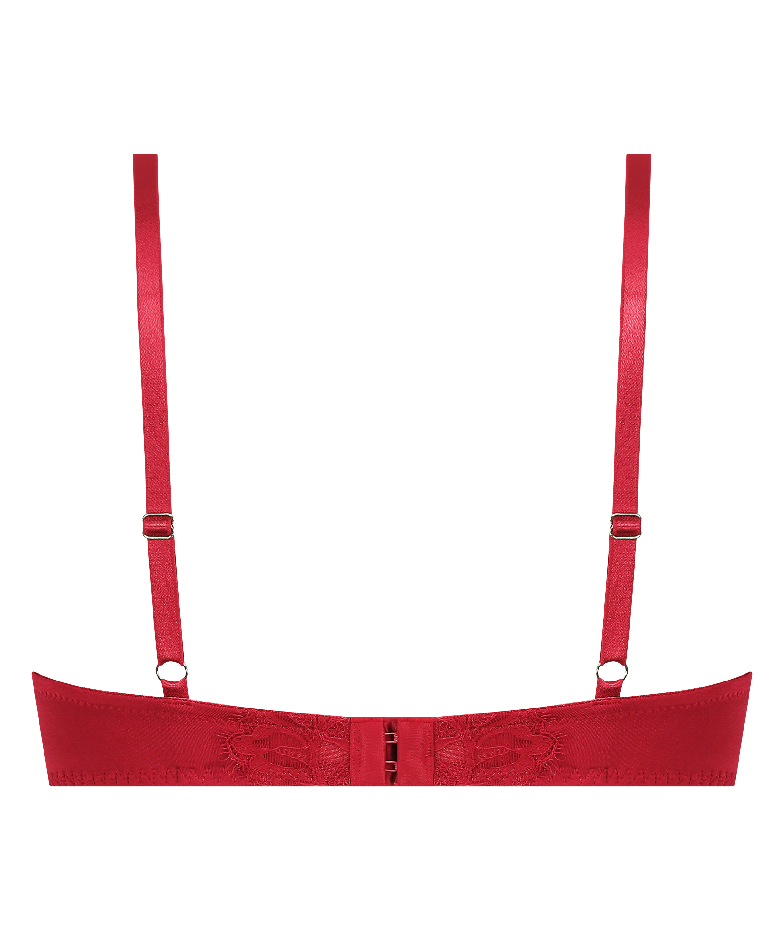 Voorgevormde beugel bh Charlotta, Rood, main