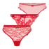 Cadeauset Kerst string, Rood