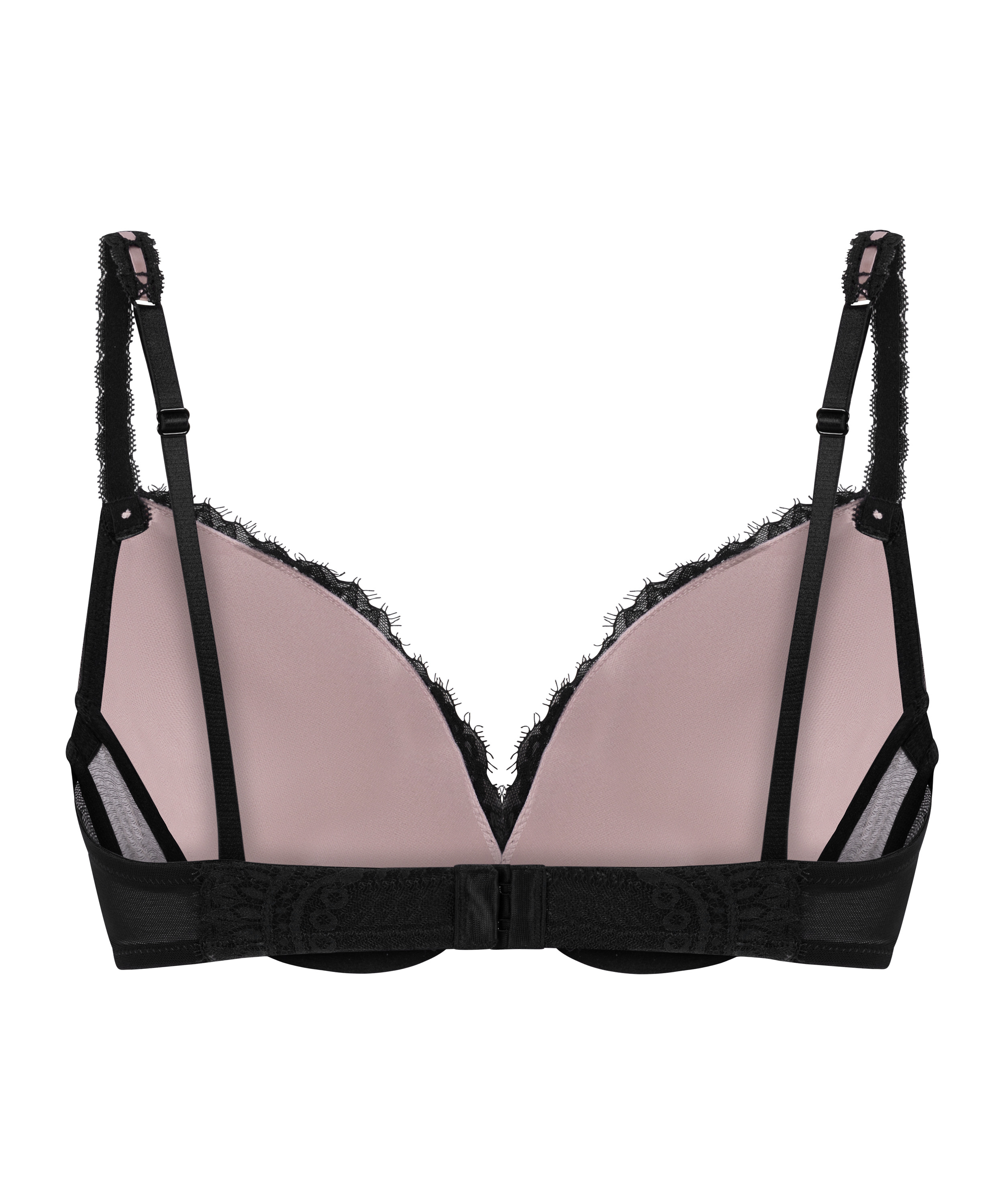 Soutien-gorge &agrave; armatures rembourr&eacute; Dorothy, Noir, main