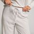 Pantalon de pyjama Pointelle, Beige