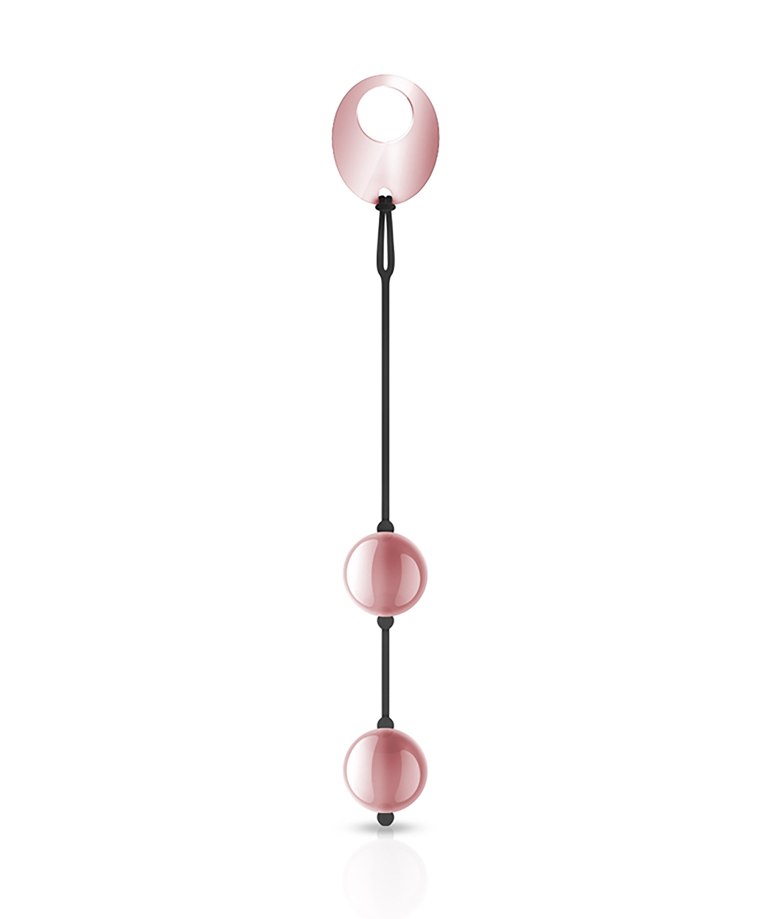 Rosy Gold Nouveau Kegel Balls, Roze, main