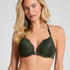 Soutien-gorge à armatures rembourré push-up Amara, Vert