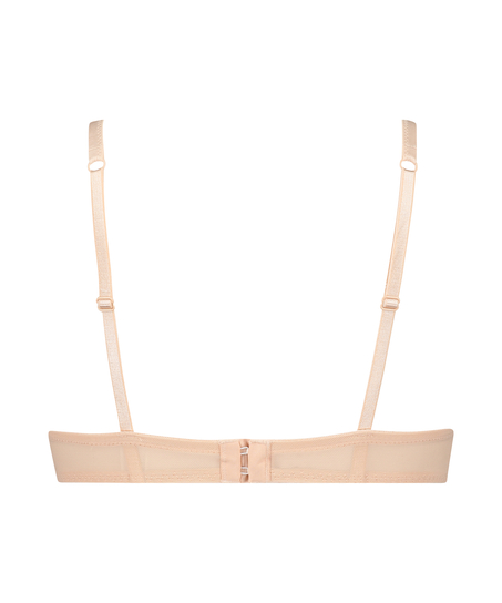 Soutien-gorge push-up rembourr&eacute; Yves, Beige