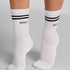Chaussettes courtes en coton, Noir