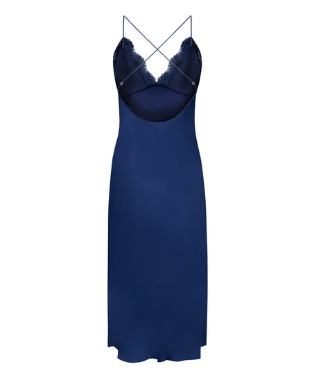 Slip dress Dorothy, Bleu