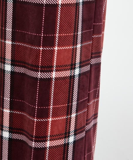 Petite Pyjamabroek velours, Rood