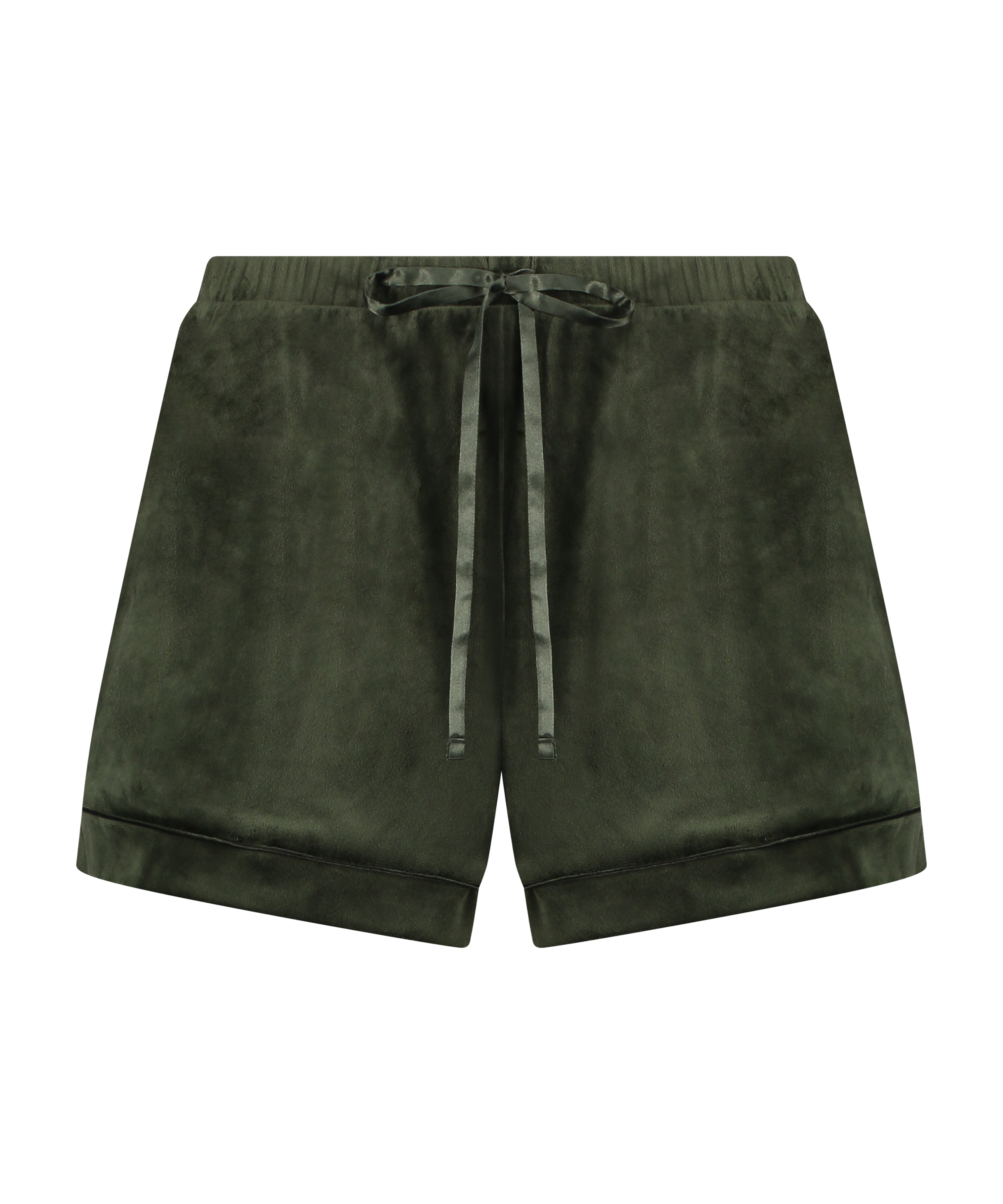 Shorts Velours, Groen, main