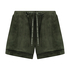 Shorts Velours, Groen