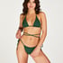 Haut de bikini triangle Digura, Vert