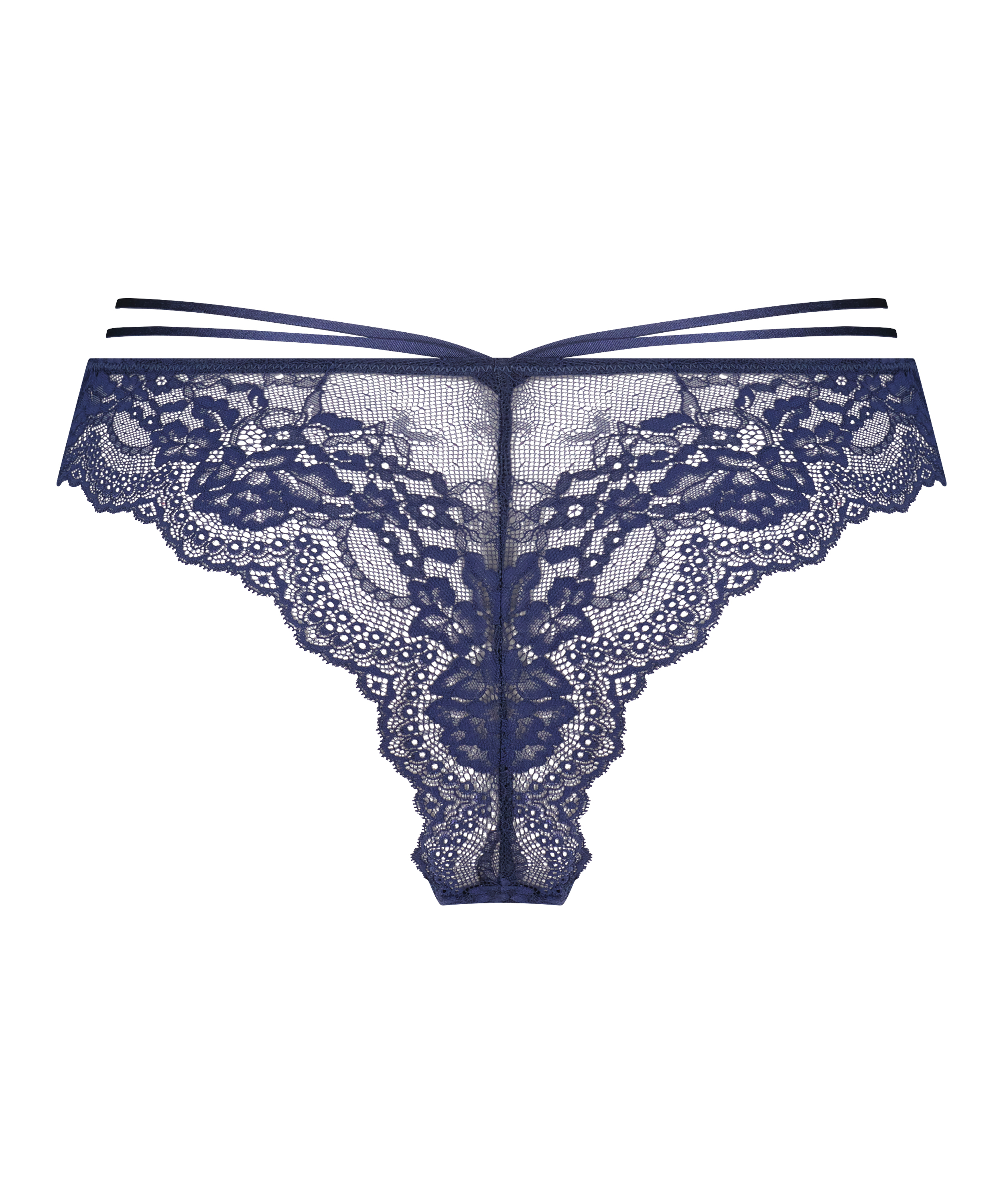 Slip br&eacute;silien Shay, Bleu, main