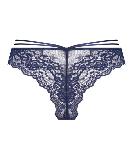 Slip br&eacute;silien Shay, Bleu