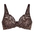 Soutien-gorge &agrave; armatures non-pr&eacute;form&eacute; Diva, Brun