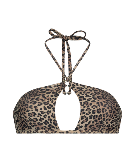 Haut de bikini Cannes, Brun