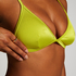 Triangel bikinitop Luna, Groen