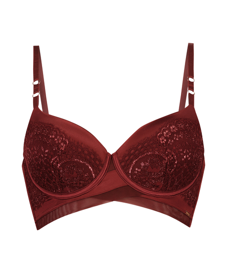 Soutien-gorge à armatures préformé Lara, Rouge