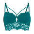 Soutien-gorge &agrave; armatures pr&eacute;form&eacute; longline Isabella, Vert