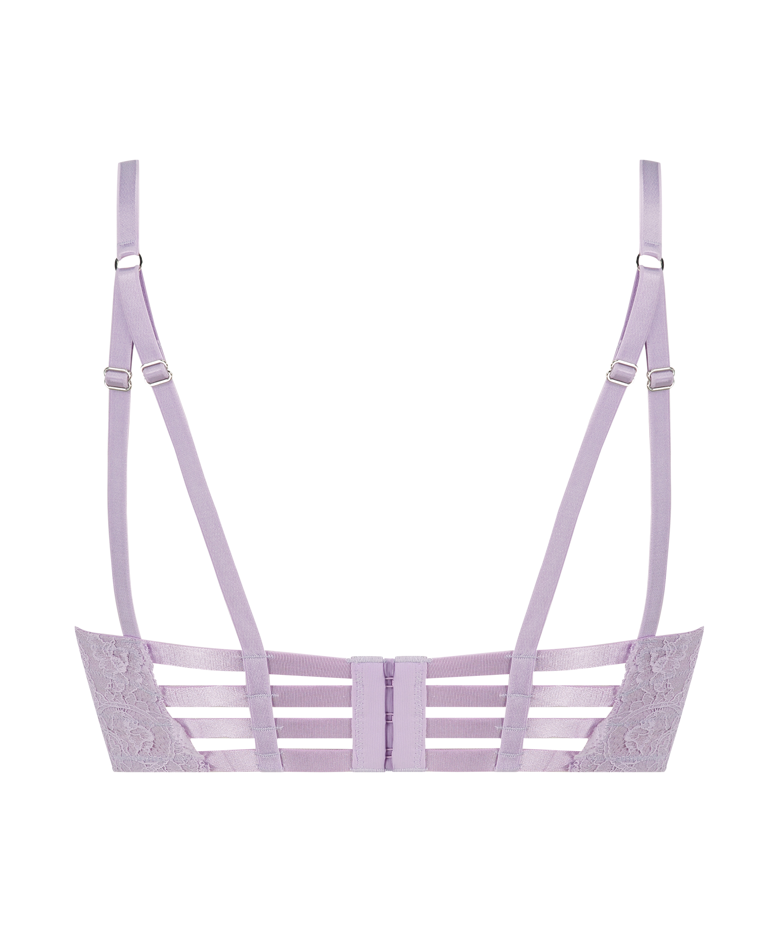 Soutien-gorge à armatures préformé longline Ollie, Pourpre, main