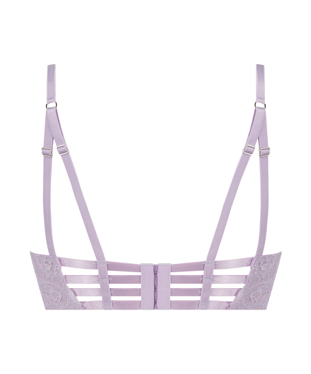 Soutien-gorge à armatures préformé longline Ollie, Pourpre