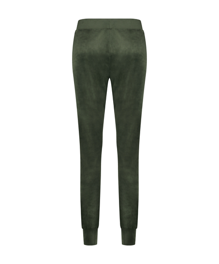 Petite Joggingbroek Velours, Groen