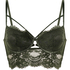 Soutien-gorge &agrave; armatures rembourr&eacute; longline Amara, Vert
