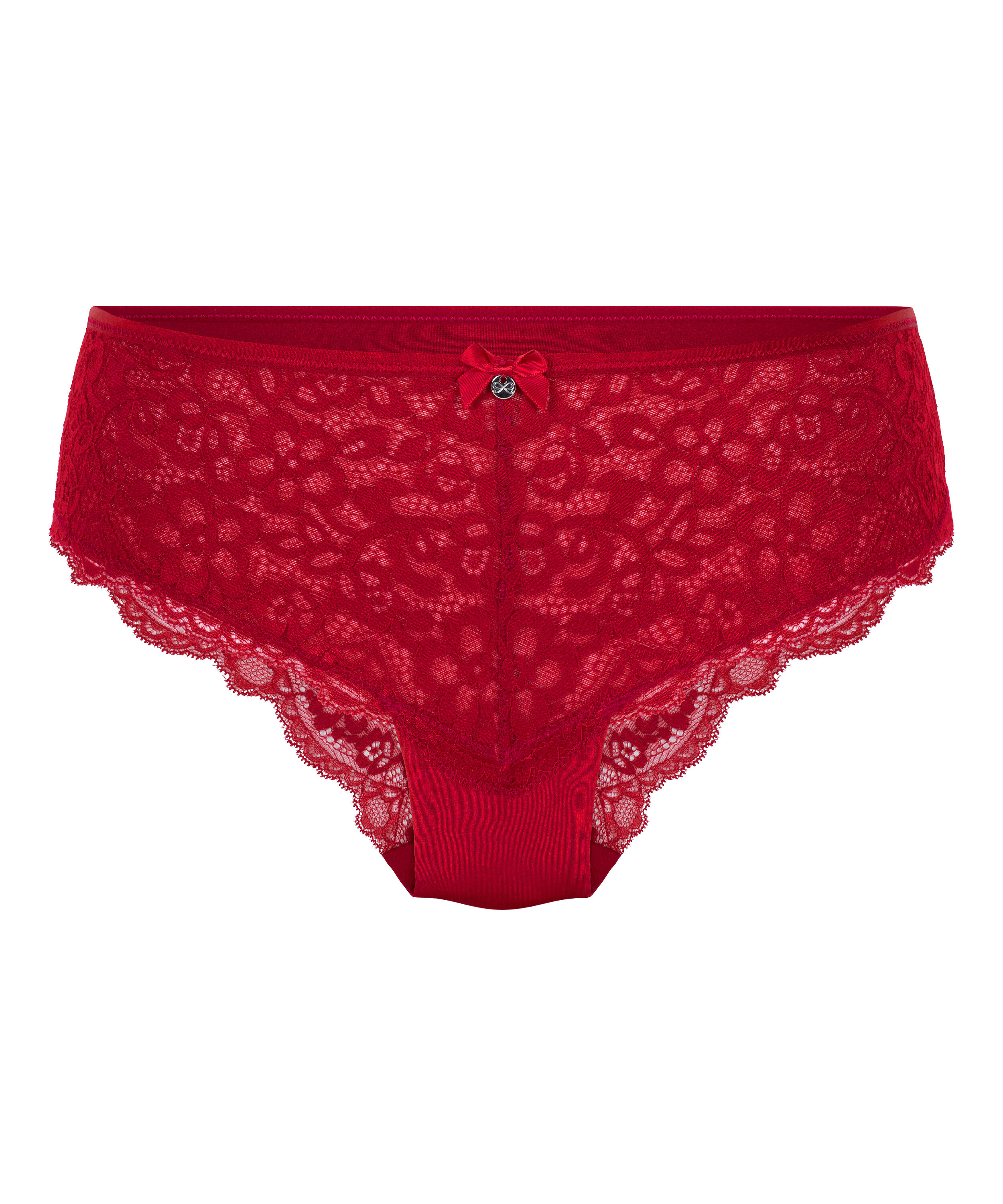Slip br&eacute;silien Marine, Rouge