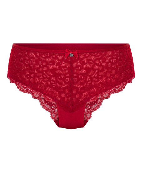 Slip br&eacute;silien Marine, Rouge