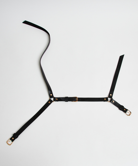 Harnais de s&eacute;curit&eacute; priv&eacute;, Noir