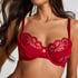 Soutien-gorge &agrave; armatures non-rembourr&eacute; Marianna, Rouge
