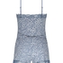 Korte pyjamaset Cami, Blauw