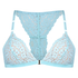 Voorgevormde triangle bralette Marina, Blauw