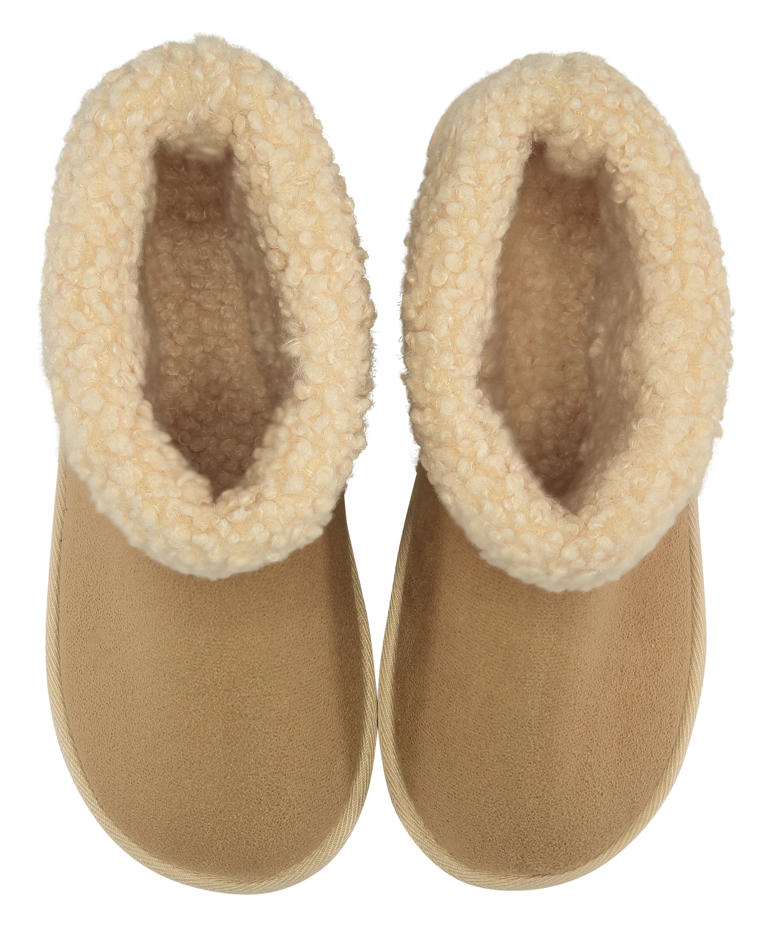 Pantoffels Fake Suede, Beige, main