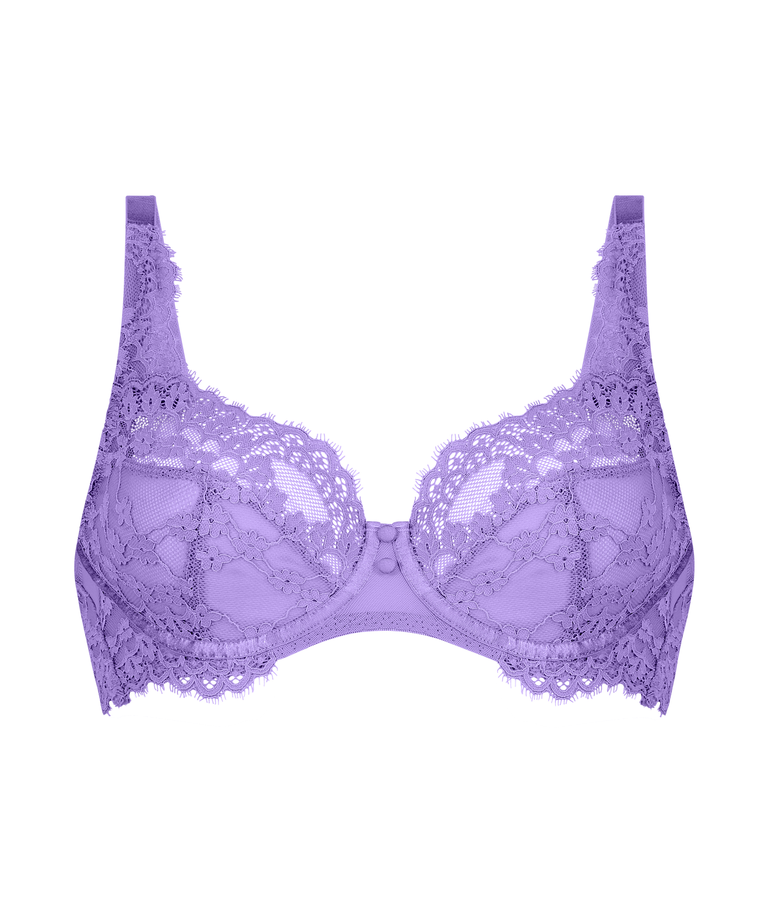 Soutien-gorge &agrave; armatures non-pr&eacute;form&eacute; Daisy, Pourpre, main