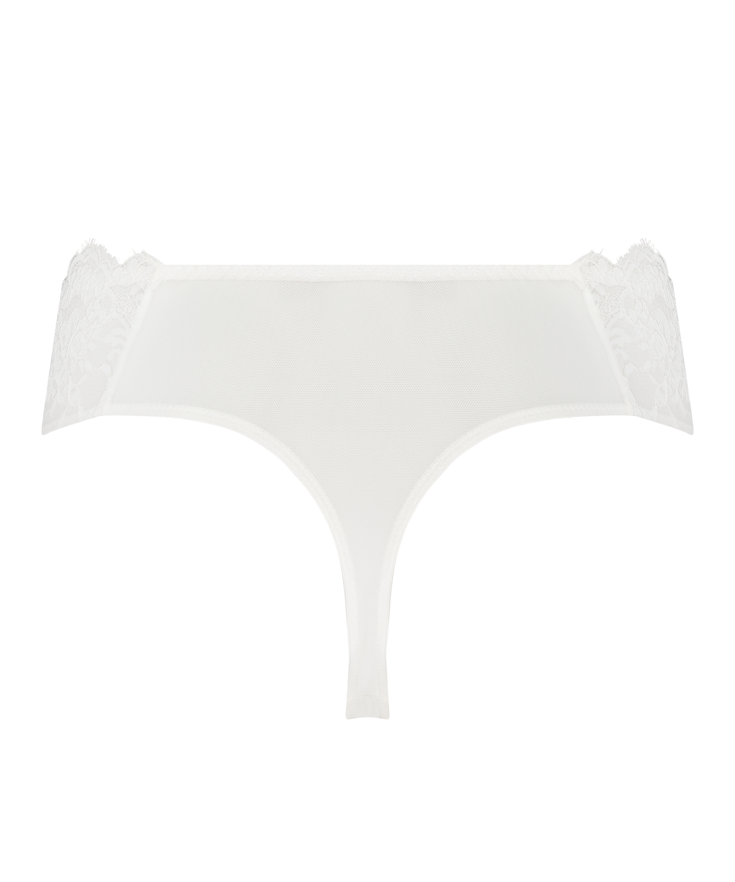 String taille haute Tuppence, Blanc, main