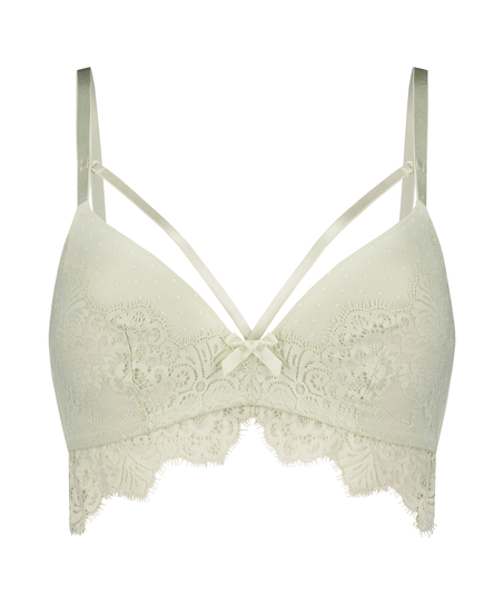 Soutien-gorge pr&eacute;form&eacute; sans armature longline Marilee, Vert