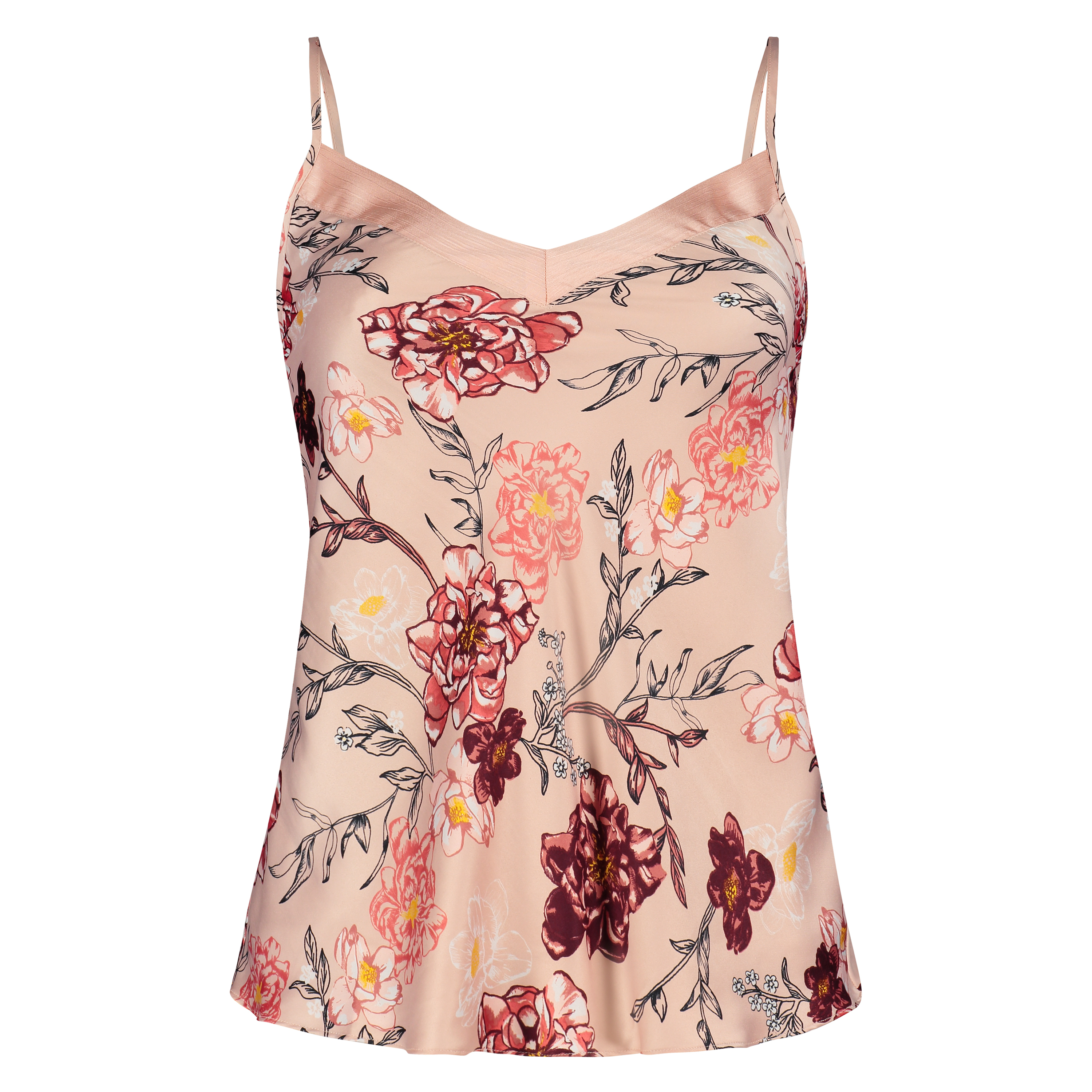 Cami Satin Kiku, Roze, main