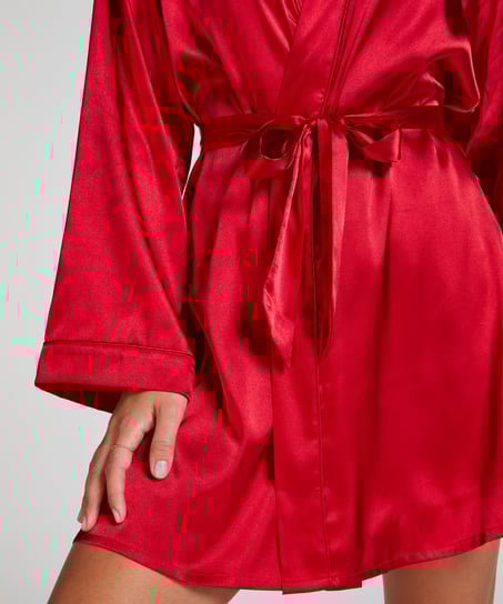 Kimono Satin, Rouge
