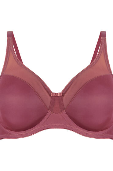 Hunkemöller Niet-voorgevormde minimizer beugel bh Nina Paars, foto 3