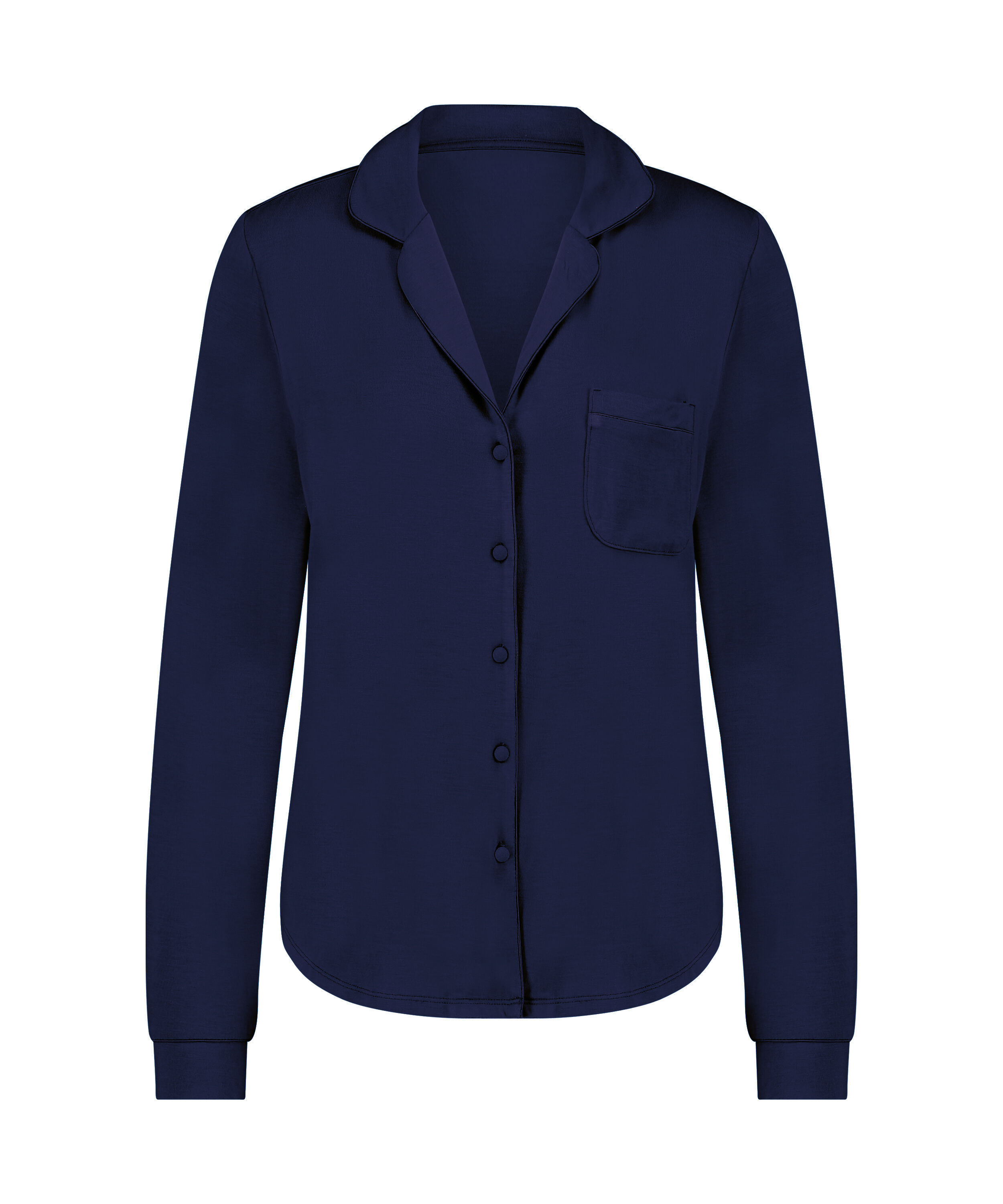 Veste &agrave; manches longues en jersey Essential, Bleu